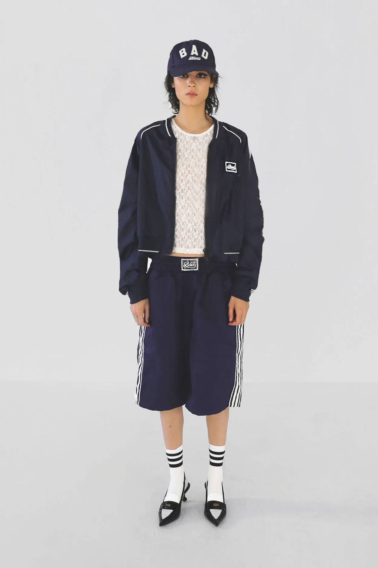 Badblood Billy SS Track Jacket Navy