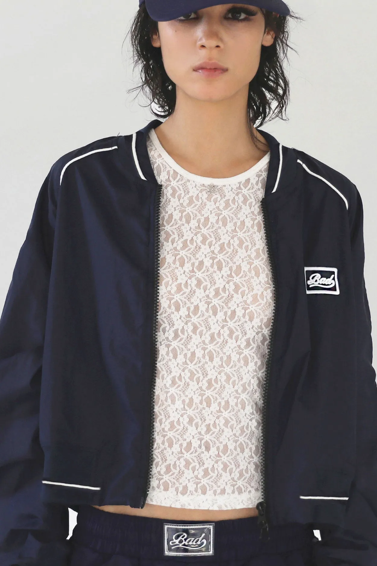 Badblood Billy SS Track Jacket Navy