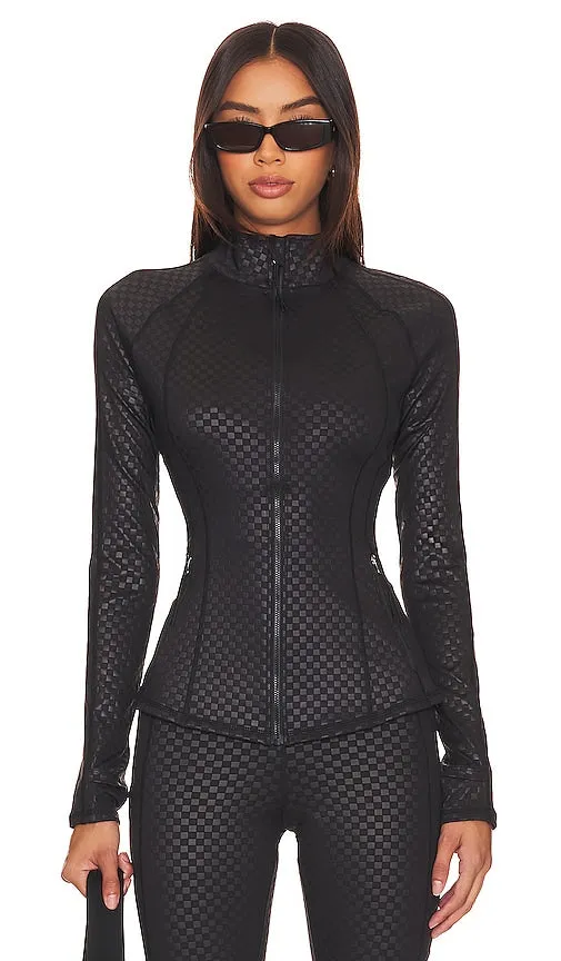 BEACH RIOT Reina Running Jacket in Black