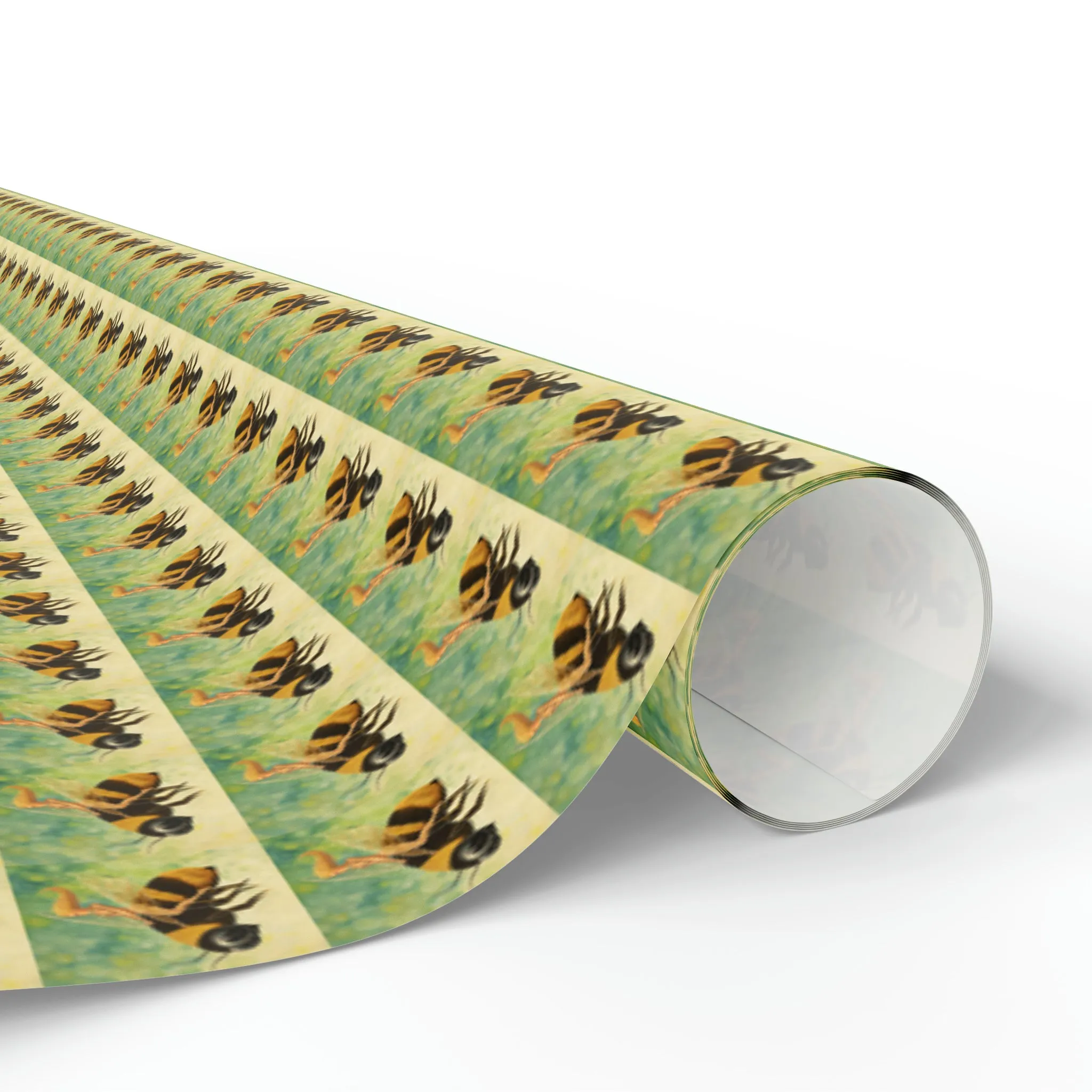 Bee Girl Wrapping Paper