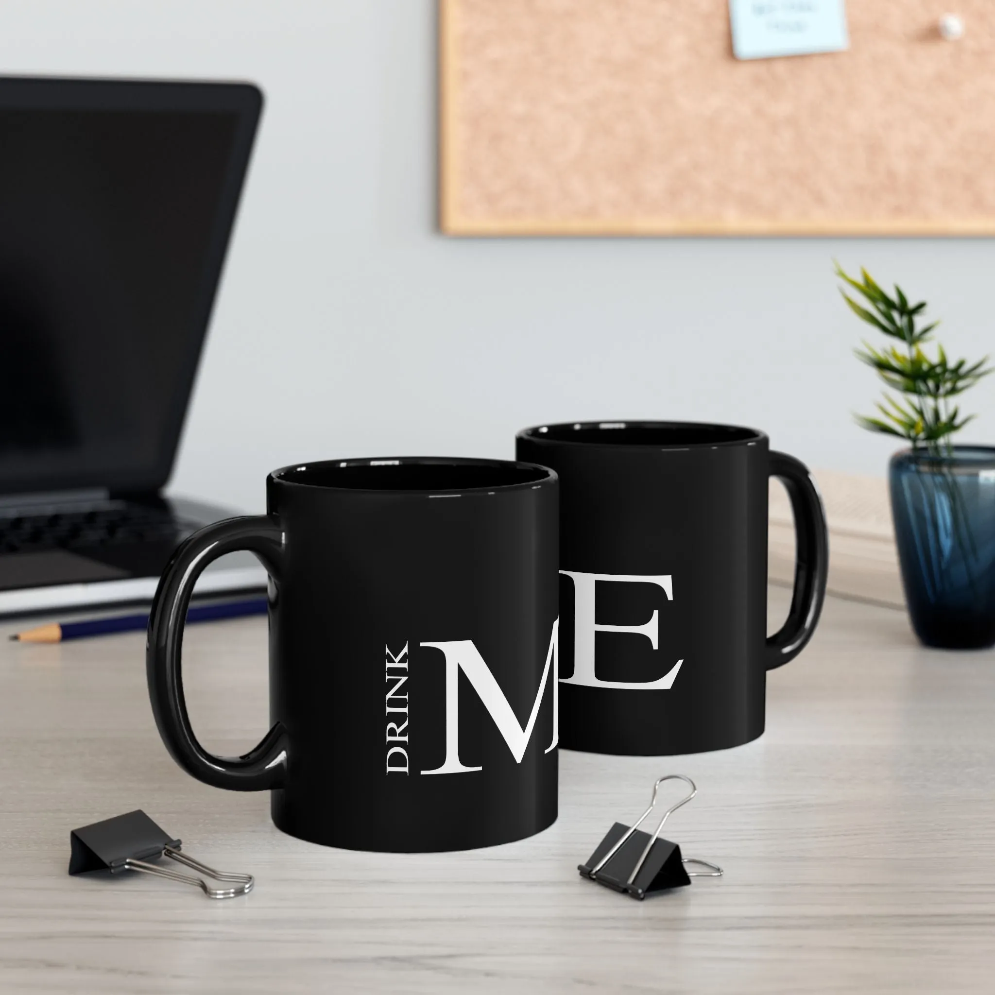 Black Mug: Drink Me