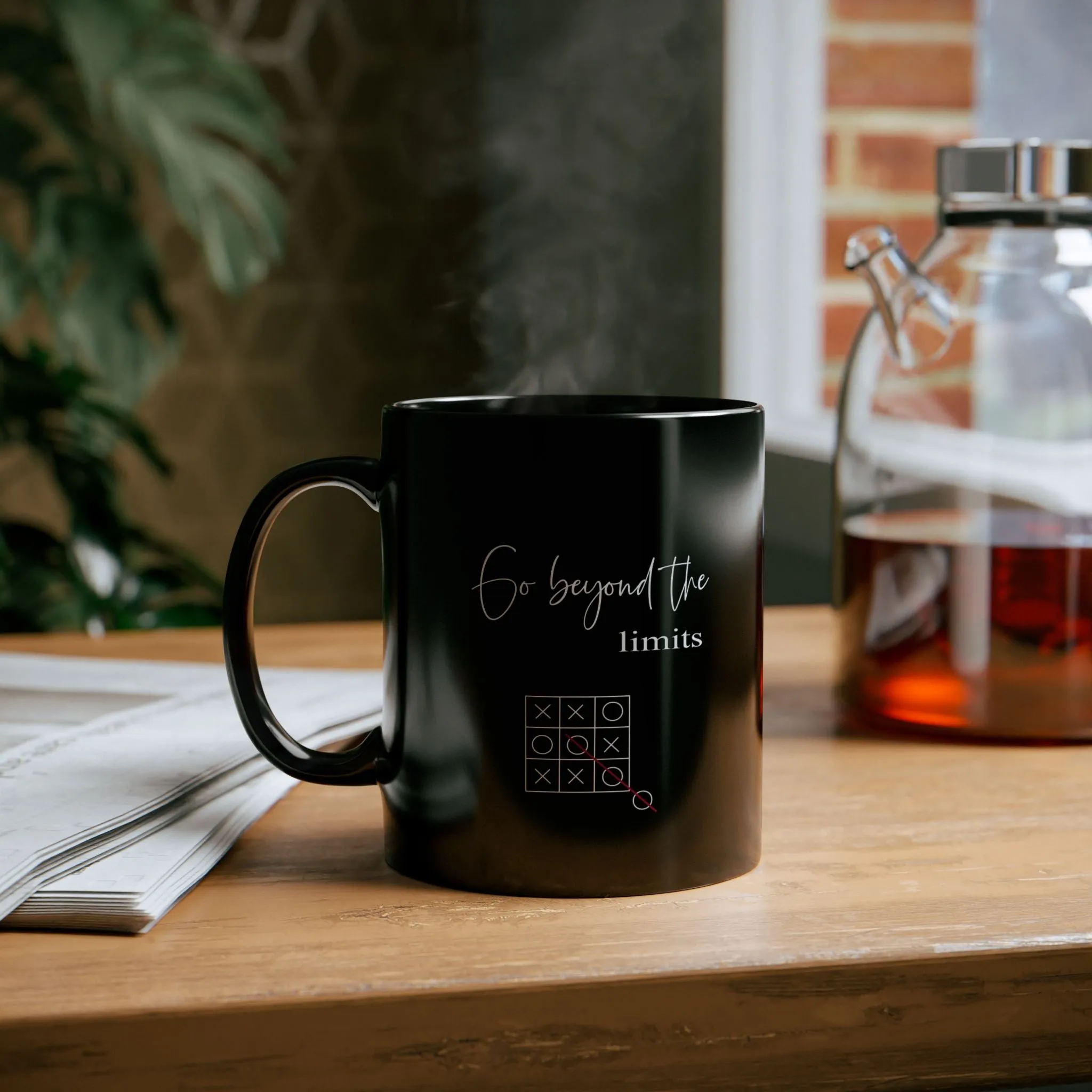 Black Mug: Go beyond the limits