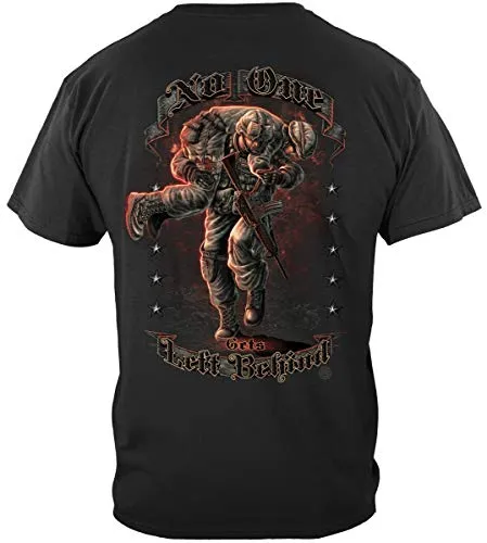 Double Flag Eagle Pow T Shirt