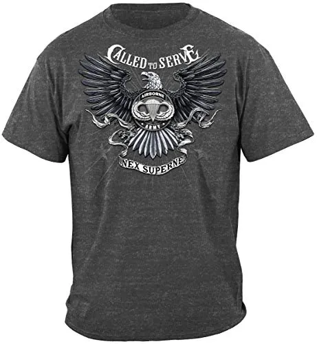 Double Flag Eagle Pow T Shirt