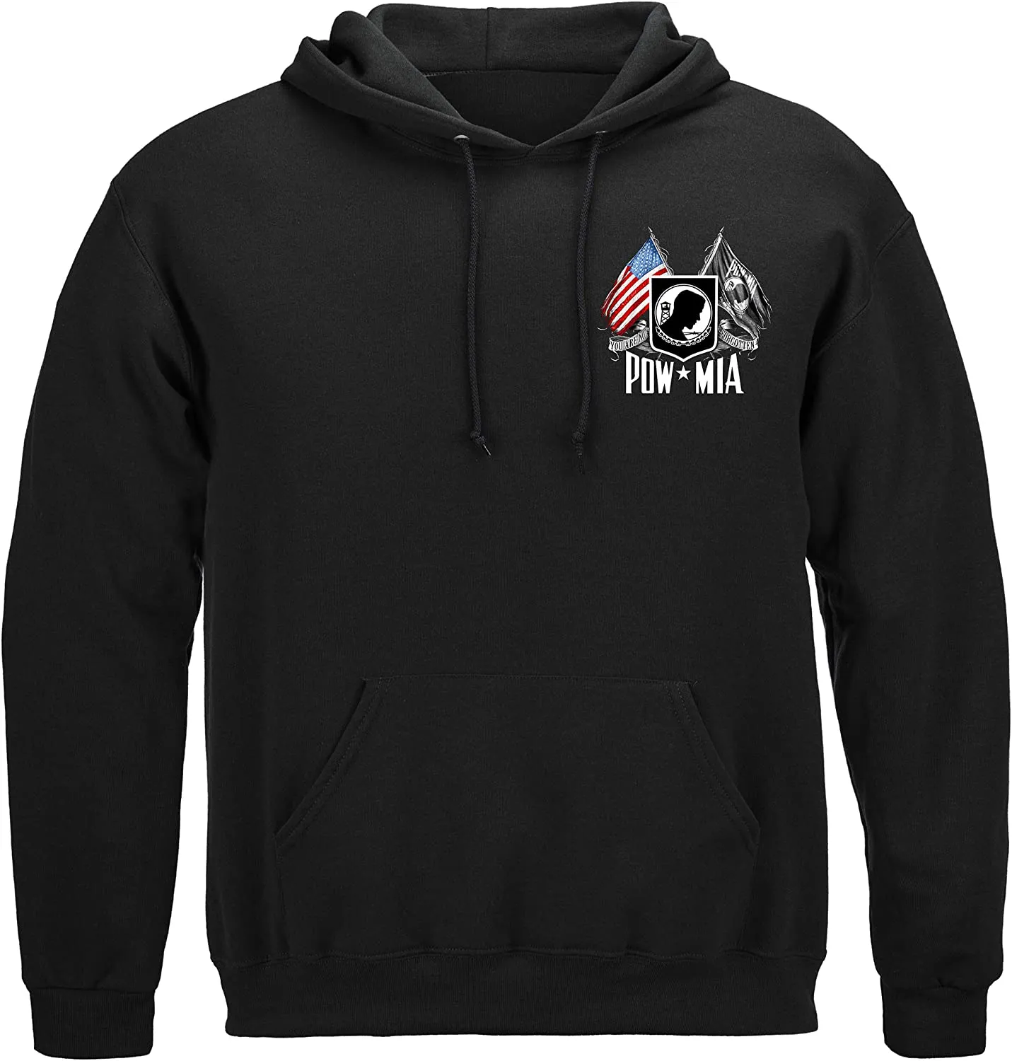 Double Flag Eagle Pow T Shirt