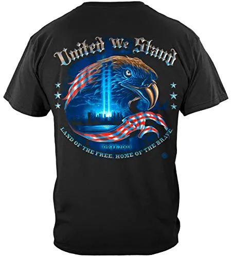 Double Flag Eagle Pow T Shirt