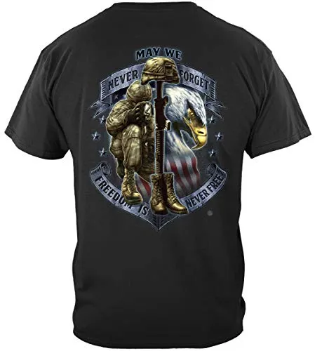Double Flag Eagle Pow T Shirt