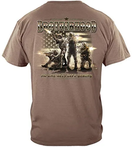 Double Flag Eagle Pow T Shirt
