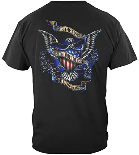 Double Flag Eagle Pow T Shirt
