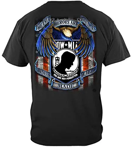 Double Flag Eagle Pow T Shirt