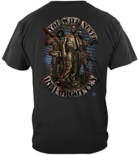 Double Flag Eagle Pow T Shirt