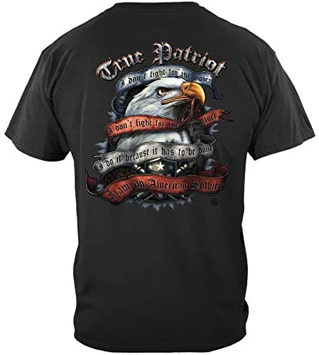 Double Flag Eagle Pow T Shirt
