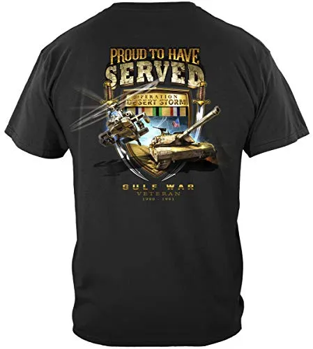 Double Flag Eagle Pow T Shirt