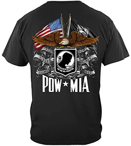 Double Flag Eagle Pow T Shirt