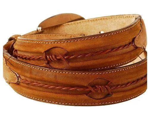 Leegin Justin Mens Fenced In Belt Style C10817