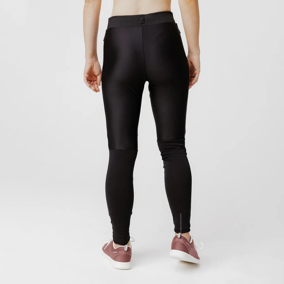 Leggings running transpirables Mujer - KIPRUN Run 500 Dry negro
