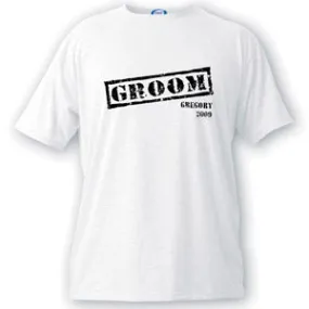 Stamp Series Groom T-shirt