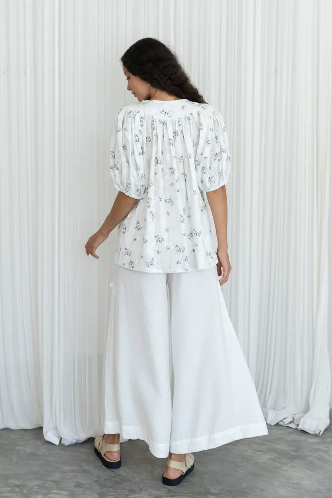 Wide Leg Pant | Ivory